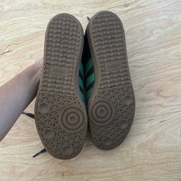 Adidas Samba Sneakers - Shadow Olive / Preloved Green / Gum - Picture 5 of 6